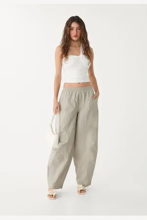 Stradivarius Pantaloni balloon tecnici XS