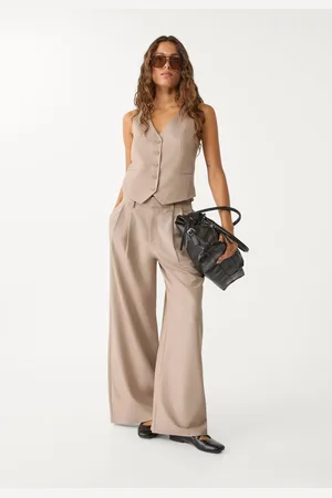 Stradivarius Pantaloni super wide regolabili 42