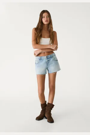 Stradivarius Shorts mini in denim 38