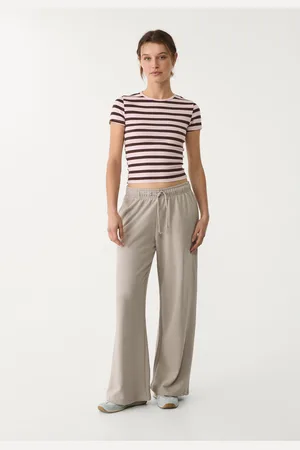 Stradivarius Pantaloni jogger larghi L