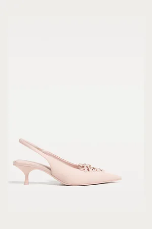 Stradivarius Scarpe con tacco corsetto 36