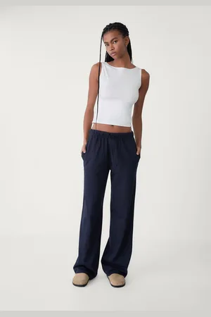 Stradivarius Pantaloni jogger cordoncino L
