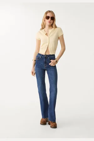 Stradivarius Jeans flare slit 42