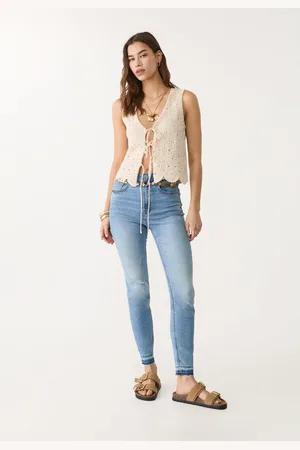 Stradivarius D09 Jeans skinny super high waist 42
