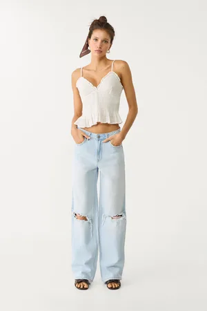 Stradivarius Jeans D92 straight wide 48
