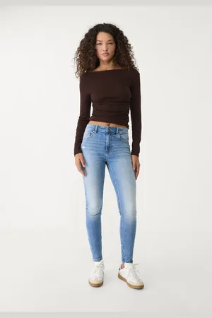 Stradivarius D07 Jeans skinny regular waist 48