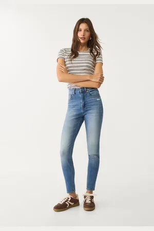 Stradivarius D09 Jeans skinny super high waist 44