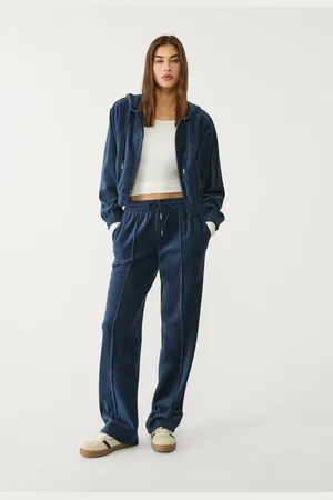 Stradivarius Pantaloni jogger in velluto S