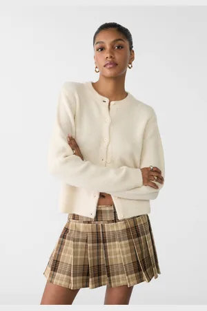 Stradivarius Giacca in maglia con bottoni XS