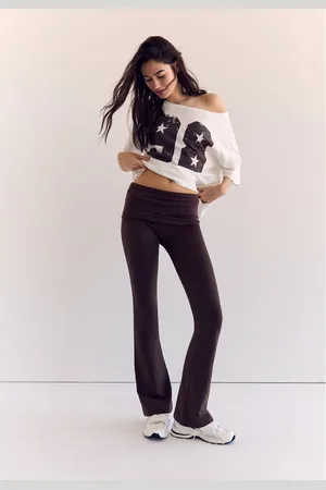 Stradivarius Leggings a campana XS