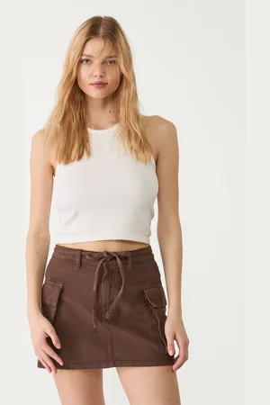 Stradivarius Minigonna militare 38