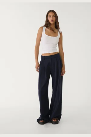 Stradivarius T-shirt scollo quadrato S