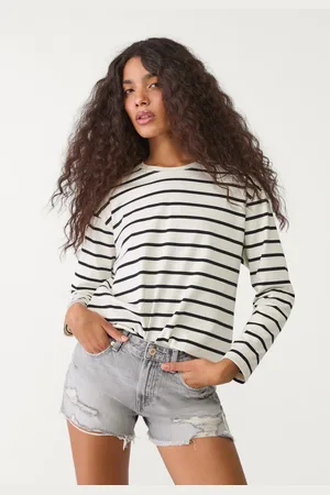 Stradivarius D75 Shorts in denim strappati 40