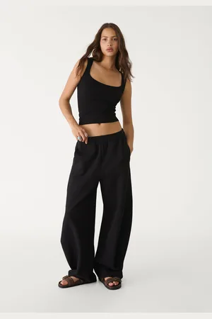 Stradivarius T-shirt scollo quadrato L