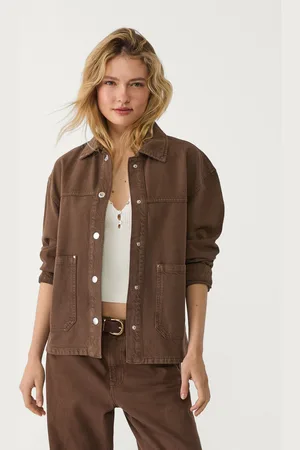 Stradivarius Giacca in twill con tasche L