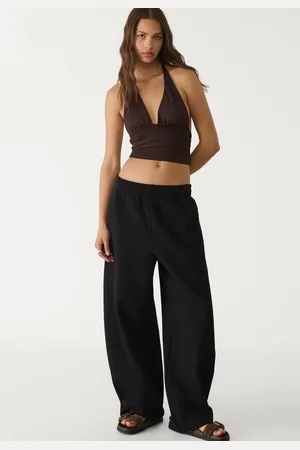 Stradivarius Pantaloni in felpa barrel S