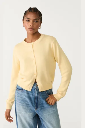 Stradivarius Cardigan in maglia con bottoni L