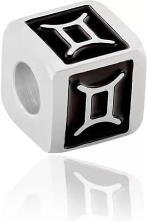 Stroili Oro Bead Segno Zodiacale Gemelli In Acciaio