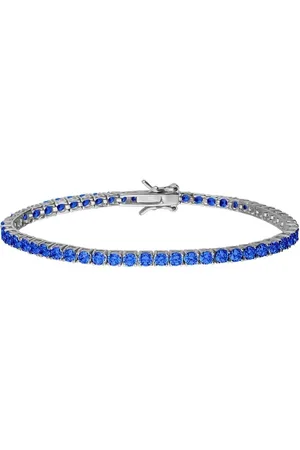 Bracciale Tennis Silver Rainbow Argento Rodiato Cubic Zirconia