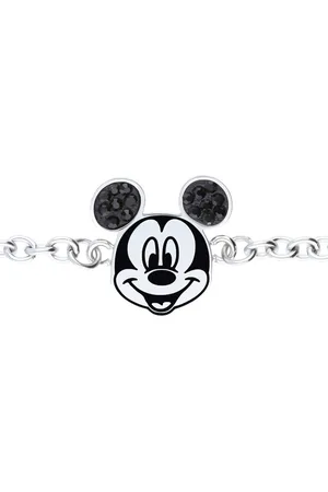 Stroili Oro Bracciale Mickey Mouse & Friends Acciaio Cristallo