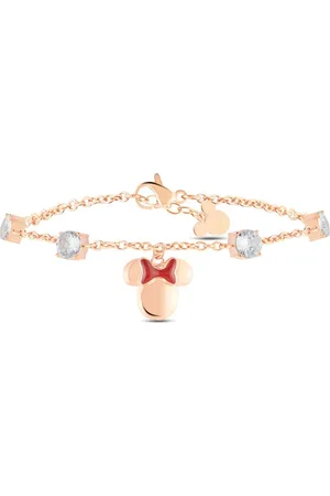 Stroili Oro Bracciale Mickey Mouse & Friends Acciaio Cristallo