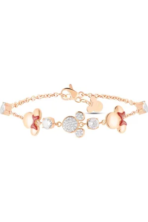 Stroili Oro Bracciale Mickey Mouse & Friends Acciaio Cristallo