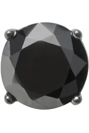 Stroili Oro Mono Orecchino Lobo Punto Luce Gentleman Argento Cubic Zirconia