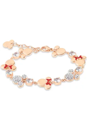 Stroili Oro Bracciale Mickey Mouse & Friends Acciaio Cristallo