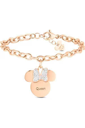 Stroili Oro Bracciale Mickey Mouse & Friends Acciaio Cristallo