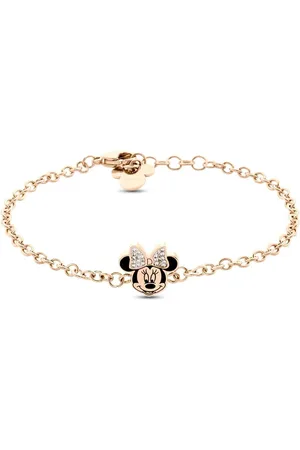 Stroili Oro Bracciale Mickey Mouse & Friends Acciaio Cristallo