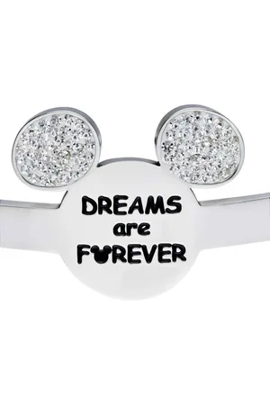 Stroili Oro Bangle Lady Message Acciaio Disney e Cristalli