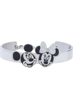 Stroili Oro Bangle Mickey Mouse & Friends Acciaio Cristallo