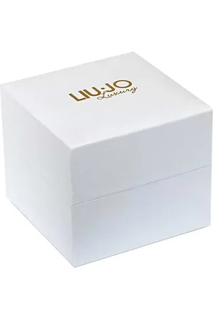 Liu Jo Orologio donna Solo tempo Trama con cinturino in pelle nera