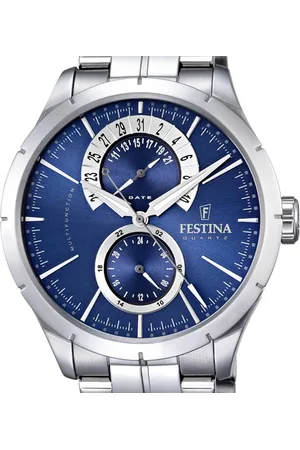 Festina Multifunzione con cassa e bracciale in acciaio
