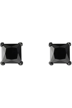 Stroili Oro Orecchini Lobo Punto Luce Gentleman Argento Cubic Zirconia