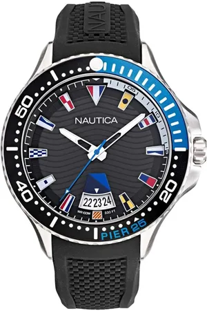 Nautica Set Orologio Al Quarzo Pier 25 Box Set Napp25f11