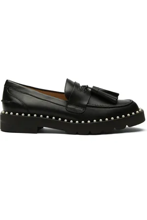 Stuart Weitzman Mila Lift Pearl Loafer