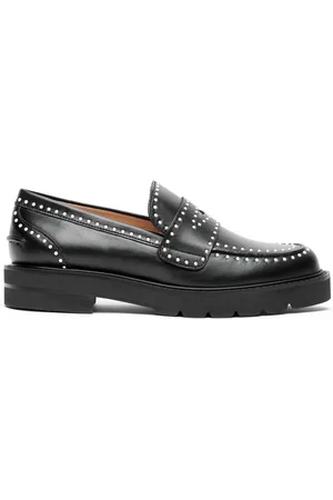 Stuart Weitzman Parker Lift Mini Pearl Loafer