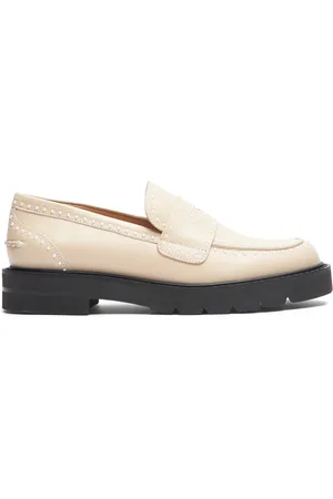 Stuart Weitzman Parker Lift Mini Pearl Loafer