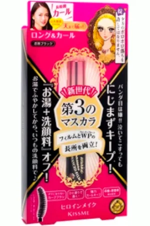 ISEHAN Kiss Me Heroine Make Long & Curl Mascara Advanced Film - 01 Black