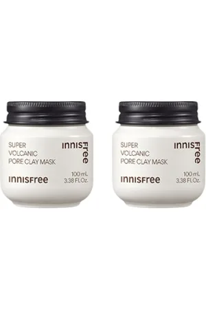 Innisfree Super Volcanic Pore Clay Mask - 100ml (2ea) Set