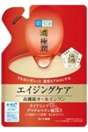 Rohto Mentholatum Hada Labo Gokujun Medicinal Hari Perfect Gel Refill - 80g