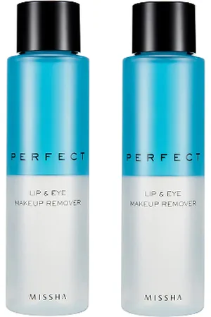 Missha Perfect Lip & Eye Makeup Remover - 155ml (2ea) Set