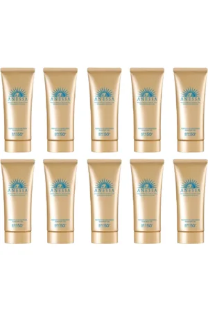 Shiseido Anessa Perfect UV Sunscreen Skincare Gel N SPF50+ PA++++ (2022 Version) - 90g (10ea) Set