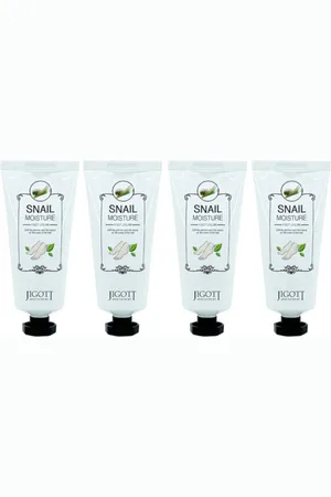 Jigott Snail Moisture Foot Cream - 100ml (4ea) Set