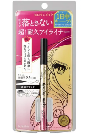 ISEHAN Kiss Me Heroine Make Prime Liquid Eyeliner Rich Keep - 0.4ml - 01 Black