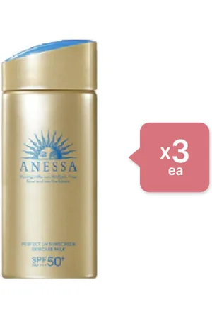 Shiseido [Deal] - Anessa Perfect UV Sunscreen Skincare Milk N SPF50+ PA++++ - 2022 Version - 90ml (3ea) Set