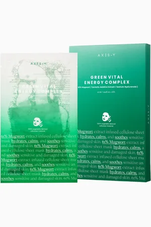 AXIS-Y Green Vital Energy Complex Sheet Mask - 5pezzi