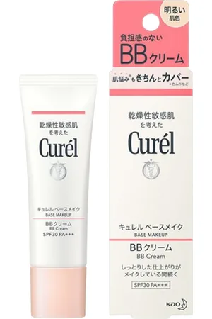 Kao Curel Base Makeup BB Cream SPF30 PA+++ - 35g - Bright Skin Tone