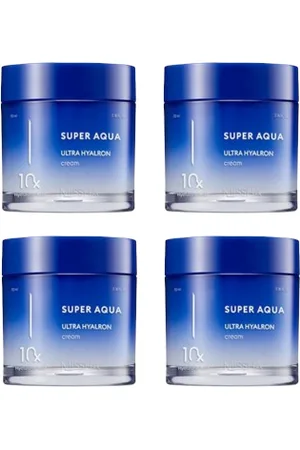 Missha Super Aqua Ultra Hyalron Cream - 70ml (4ea) Set
